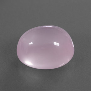 11,35 ctw natürlicher rosafarbener Rosenquarz, Transparent, Transparent / Lichtdurchlässig