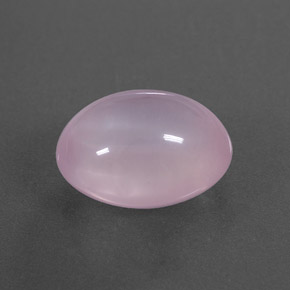 6,54 ctw natürlicher rosafarbener Rosenquarz, Transparent, Transparent / Lichtdurchlässig