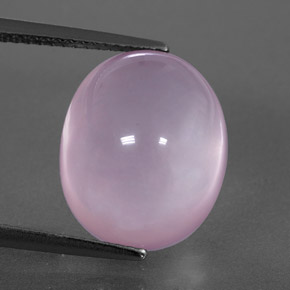 11,23 ctw natürlicher rosafarbener Rosenquarz, Transparent, Transparent / Lichtdurchlässig
