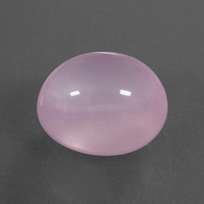 10,67 ctw natürlicher rosafarbener Rosenquarz, Transparent, Transparent / Lichtdurchlässig