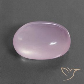 9,17 ctw natürlicher Helles Kirschrosa Rosenquarz, Oval, Transparent