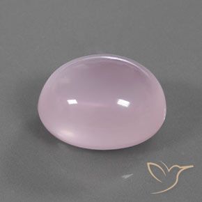 23,48 ctw natürlicher rosafarbener Rosenquarz, Oval Schliff, Transparent