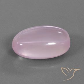 9,17 ctw natürlicher hellrosa Rosenquarz, Oval, Transparent