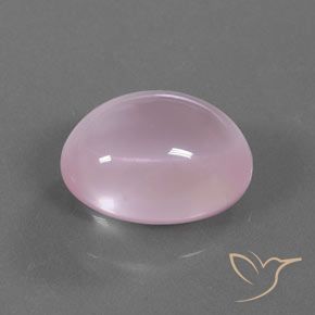 9,17 ctw natürlicher Mittelrosa Rosenquarz, Oval, Transparent