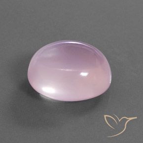 9,17 ctw natürlicher hellrosa Rosenquarz, Oval, Transparent