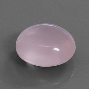 9,17 ctw natürlicher Pink Rosenquarz, Oval Schliff, Transparent