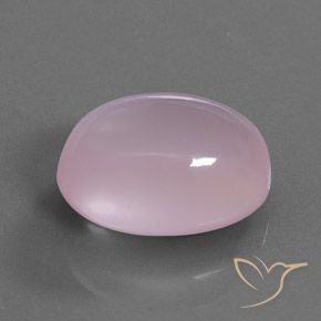 9,17 ctw natürlicher hellrosa Rosenquarz, Oval, Transparent