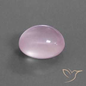 9,17 ctw natürlicher hellrosa Rosenquarz, Oval, Transparent