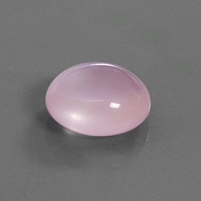 9,17 ctw natürlicher Mittelrosa Rosenquarz, Oval Schliff, Transparent