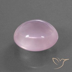 9,17 ctw natürlicher hellrosa Rosenquarz, Oval, Transparent