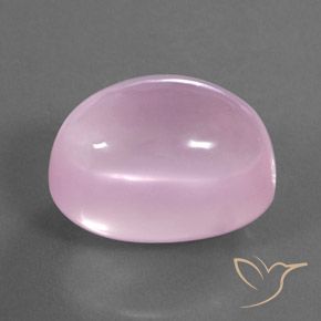 30,02 ctw natürlicher rosafarbener Rosenquarz, Oval Schliff, Transparent