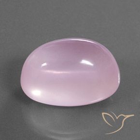 9,17 ctw natürlicher hellrosa Rosenquarz, Oval, Transparent