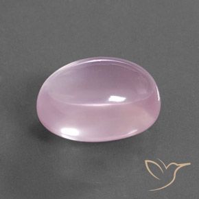 9,17 ctw natürlicher hellrosa Rosenquarz, Oval, Transparent