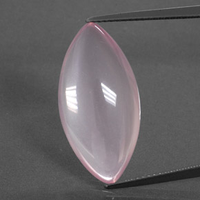 9,17 ctw natürlicher Kaugummi Rosa Rosenquarz, Marquise, Transparent