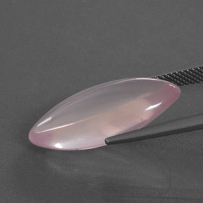 9,17 ctw natürlicher Kaugummi Rosa Rosenquarz, Marquise, Transparent