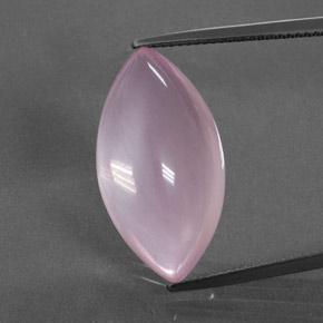 9,17 ctw natürlicher Mittelrosa Rosenquarz, Marquise, Transparent