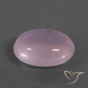 14,42 ctw natürlicher rosafarbener Rosenquarz, Oval Schliff, Transparent