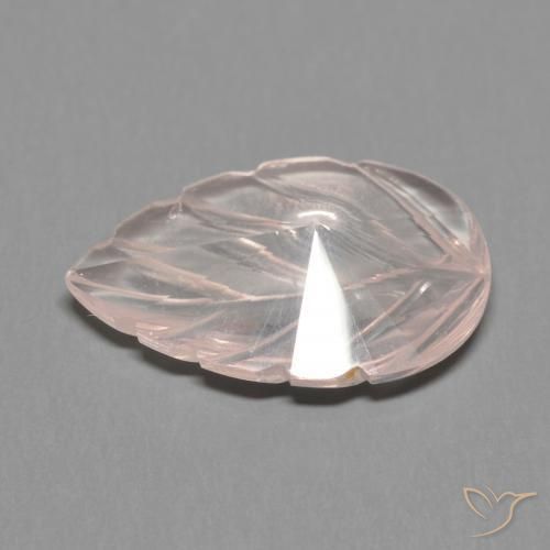 9,17 ctw natürlicher Helles Korallenrosa Rosenquarz, Fantasie, Transparent