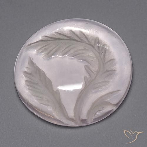 8.30ct Natürlicher Sehr helles Rosenrosa Rosenquarz, Runden, Transparent