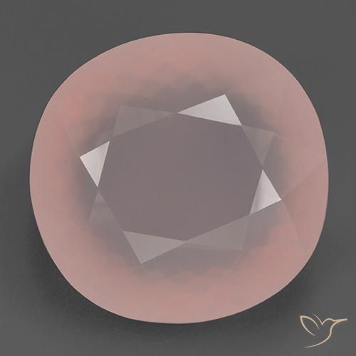 156.18ct Natürlicher rose-rosa Rosenquarz, Oval, Transparent