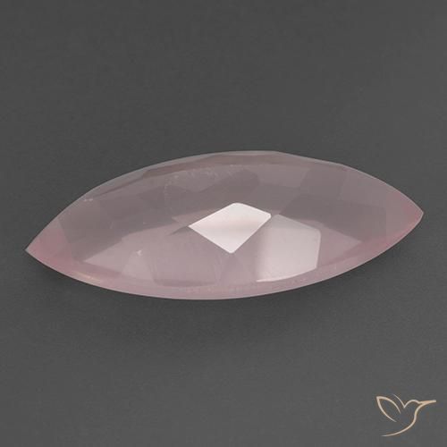 9,17 ctw natürlicher Lebhaftes Rosa Rosenquarz, Marquise, Transparent
