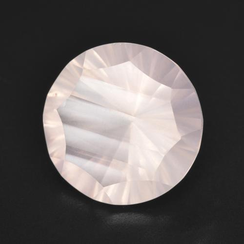 9,17 ctw natürlicher hellrosa Rosenquarz, Rund Schliff, Transparent