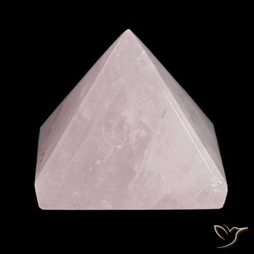 98.01ct rose-rosa Rosenquarz, Quadrat, Lichtundurchlässig