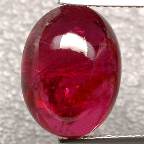 8,16 ctw natürlicher roter Rubellit, Transparent, Transparent / Lichtdurchlässig