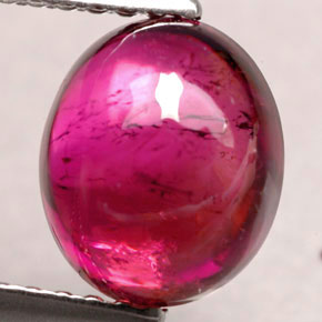 2,26 ctw natürlicher roter Rubellit, Transparent, Transparent / Lichtdurchlässig