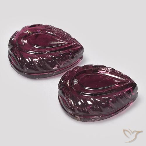 17.16 ct natürliche Himbeerrot Rubellit-Turmalin-Edelsteine, Fantasie, Lichtdurchlässig