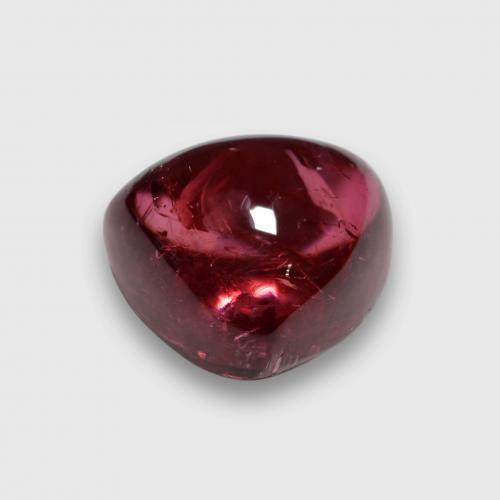 3,76 ctw natürlicher purpurfarbener Rubellit, Trillion, Transparent