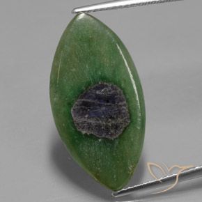 7.25ct Natürlicher Mehrfarbig Rubin in Fuchsit, Marquise, Lichtdurchlässig