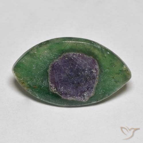 7.43ct Natürlicher Mehrfarbig Rubin in Fuchsit, Marquise, Lichtdurchlässig