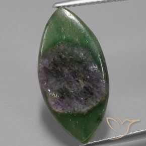 6.51ct Natürlicher Mehrfarbig Rubin in Fuchsit, Marquise, Lichtdurchlässig
