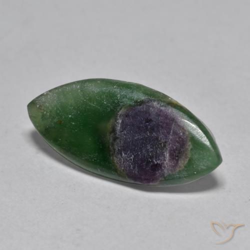 3.75ct Natürlicher Mehrfarbig Rubin in Fuchsit, Marquise, Lichtdurchlässig
