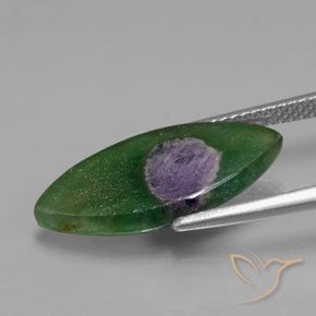 9,17 ctw natürlicher Mehrfarbig Rubin in Fuchsit, Marquise, Lichtdurchlässig