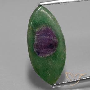 5.33ct Natürlicher Mehrfarbig Rubin in Fuchsit, Marquise, Lichtdurchlässig