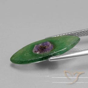 9,17 ctw natürlicher Mehrfarbig Rubin in Fuchsit, Marquise, Lichtdurchlässig