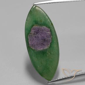 5.57ct Natürlicher Mehrfarbig Rubin in Fuchsit, Marquise, Lichtdurchlässig