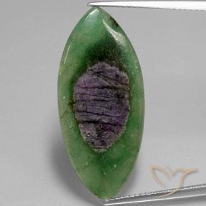 8.77ct Natürlicher Mehrfarbig Rubin in Fuchsit, Marquise, Lichtdurchlässig