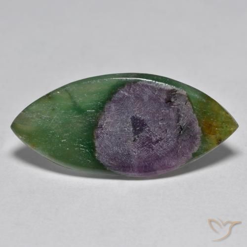 10.67ct Natürlicher Mehrfarbig Rubin in Fuchsit, Marquise, Lichtdurchlässig