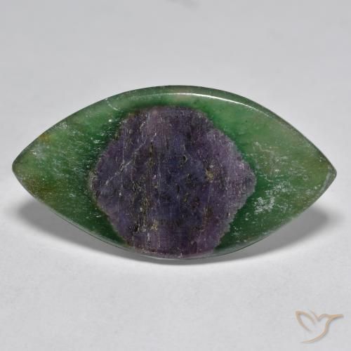 12.02ct Natürlicher Mehrfarbig Rubin in Fuchsit, Marquise, Lichtdurchlässig