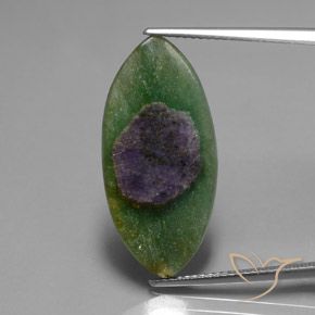 7.98ct Natürlicher Mehrfarbig Rubin in Fuchsit, Marquise, Lichtdurchlässig