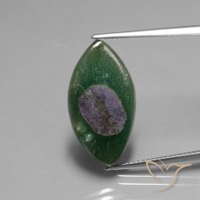 10.31ct Natürlicher Mehrfarbig Rubin in Fuchsit, Marquise, Lichtdurchlässig