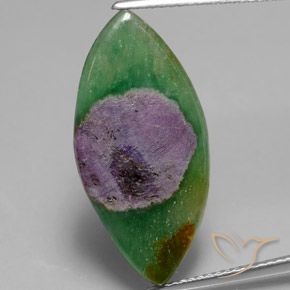 7.82ct Natürlicher Mehrfarbig Rubin in Fuchsit, Marquise, Lichtdurchlässig