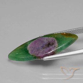 9,17 ctw natürlicher Mehrfarbig Rubin in Fuchsit, Marquise, Lichtdurchlässig