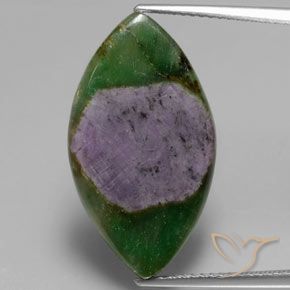11.36ct Natürlicher Mehrfarbig Rubin in Fuchsit, Marquise, Lichtdurchlässig