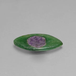 9,17 ctw natürlicher Zweifarbig Rubin in Fuchsit, Marquise, Transparent