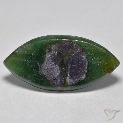 8.39ct Natürlicher Mehrfarbig Rubin in Fuchsit, Marquise, Lichtdurchlässig