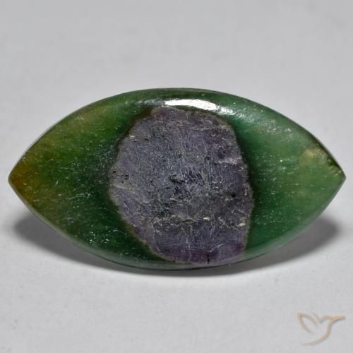 7.95ct Natürlicher Mehrfarbig Rubin in Fuchsit, Marquise, Lichtdurchlässig